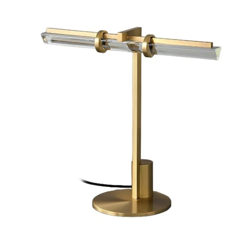 Max Studio Home Reed Table Lamp Desk Nightstand Light NEW